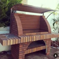 ساخت بربیکیو و شومینه
