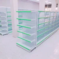 قفسه هایپرمارکتی دوطرفه|فروشگاه و مغازه|میانه, |دیوار