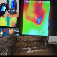 تشخیص ترکیدگی.لوله کشی.رفع نم