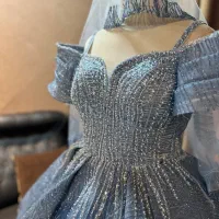 لباس عروس رنگی