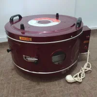 ماکروفر برقی گرد با تابه نسوز