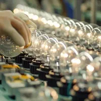 استخدام کارگر ساده لامپ