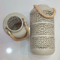 گلدان فلزی آنتیک