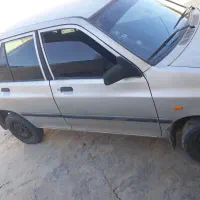 پراید نقره ای مدل ۸۶ اتاق تعویض ۹۱