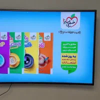 تلوزیون هوشمند سامسونگ اصل کُره ۵۵ اینچ منحنی|تلویزیون و پروژکتور|مشهد, تربیت (صدف)|دیوار