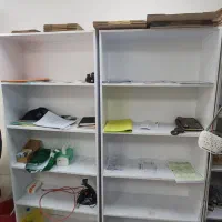 قفسه و پیشخوان  mdf|کتابخانه، شلف، قفسه‌های دیواری|ارومیه, |دیوار