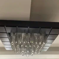 قاب چوبی و لوستر|لوستر و چراغ آویز|قزوین, |دیوار