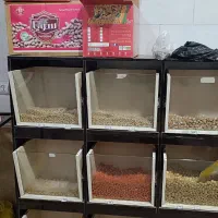 قفسه آجیل و خشکبار