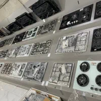 اجاق گاز صفحه ای Glass و Steel با کیفیت بالا