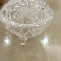 ۴ عدد قندان کریستال خورشیدی اصل