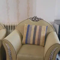مبل راحتی کلاسیک گندم|مبلمان خانگی و میز عسلی|تهران, دکتر هوشیار|دیوار