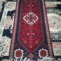 دوعدد قالی دست بافت|گلیم، جاجیم، گبه|شیراز, فرگاز|دیوار