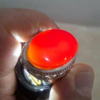 انگشتر عقیق سرخ یمنی