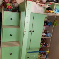 تخت و کمد و گهواره کم جا|تخت و سرویس خواب|تهران, دولاب|دیوار