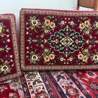 دو جفت پشتی بزرگ دستباف کرک درحد نو سالم|پشتی|قم, علی آباد|دیوار