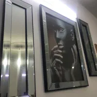 تابلو سه تیکه آیینه کاری|تابلو، نقاشی، عکس|لنگرود, |دیوار