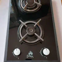 گاز رومیزی 2شعله شیشه ای باترموکوبل و استاندارد|اجاق گاز و لوازم برقی پخت‌وپز|تهران, تهرانپارس شرقی|دیوار