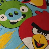 فرش ۴متری و پرده کودک