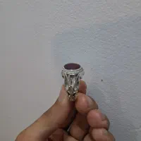 انگشتر یاقوت سرخ رکاب دستساز
