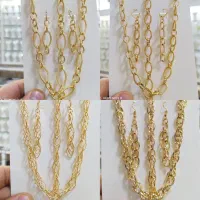 سرویس زنجیری رنگ ثابت طرح طلا