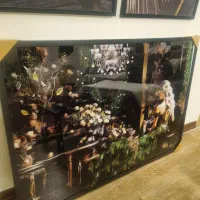 تابلو رزین تماما کار دست نگین کاری شده