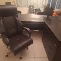 میز وصندلی مدیریت چرم|مبلمان اداری|اصفهان, تیران|دیوار