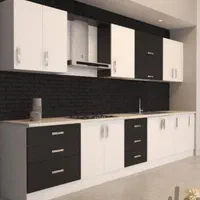 انواع کابینت)آماده)آشپزخانه)ورق سفیدگرید+Aسری اول|مصالح و تجهیزات ساختمان|مشکین‌دشت, |دیوار