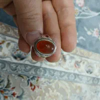 انگشتر عقیق سرخ یمنی|جواهرات|قم, زاد|دیوار