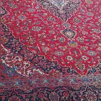 فرش دستباف کاشان دو قطعه