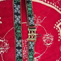 کمربند زندون بافت با سگگ برنجی از زمان قاجار