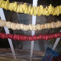 لواشک محلی میوه خشک سیب زردآلوشلیل هلو آلبالو