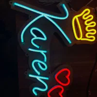 تابلو نئون نئون فلکسی مستقیم از کارگاه تولیدی|ریسه و چراغ تزئینی|قم, هنرستان|دیوار