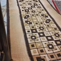 گلیم فرش راهرویی پرز بلند