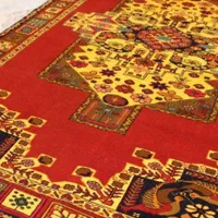 قالیچه چله ابریشم|فرش|اراک, |دیوار