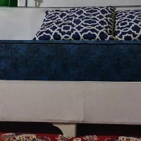 مبل راحتی 7 نفره و تخت دو نفره کاملا نو و سالم|مبلمان خانگی و میز عسلی|تهران, دهم فروردین|دیوار