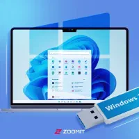 نصب نرم افزار و  ویندوز در محل