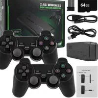 کنسول بازی با دودسته بی سیم۶۴ گیگ حافظه گیم استیک|کنسول، بازی ویدئویی و آنلاین|قم, نیروگاه|دیوار