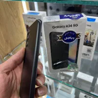Samsung A34 5G مشکی 128/8 تمیز و بدون|موبایل|سنندج, |دیوار