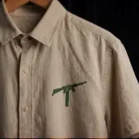 طراحی روی تیشرت و غیره با طرح مورد نظر شما .