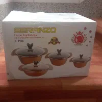 قابلمه چدن گرانیتی ۸پارچه