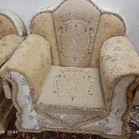 مبل با میز و عسلیدر حد نو