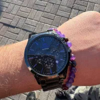 ساعت برند / اورینت مشکی بنفش