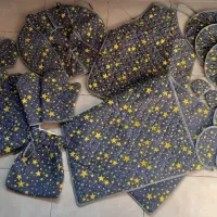 ست آشپزخانه شیک وخاص ،طرح ستاره ای ،(نو)