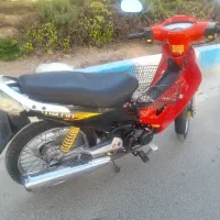 فروش موتوربیکلاچ ۱۲۵سی سی متین مدل ۱۳۹۱به رنگ قرمز