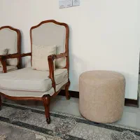 دو تا پاف کاملا در حد نو|صندلی و نیمکت|مشهد, رسالت|دیوار