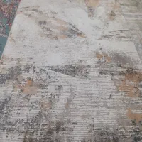 قالیچه اشپزخانه سالم وجدید رنگ روشن