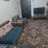 مبل ۹ نفر با زیر تلویزیونی در حد نو