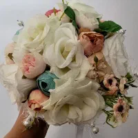 گل مصنوعی وارداتی همراه با DVD آموزشی قیمت مناسب|گل مصنوعی|مبارکه, |دیوار