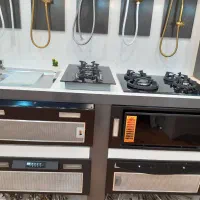 شیرآلات سفید طلایی گازتوکار هود سینکTU3127