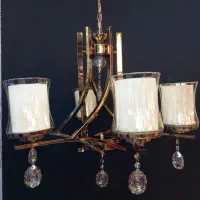 لوستر شاخه ای آنتیک|لوستر و چراغ آویز|فردیس, فردیس|دیوار